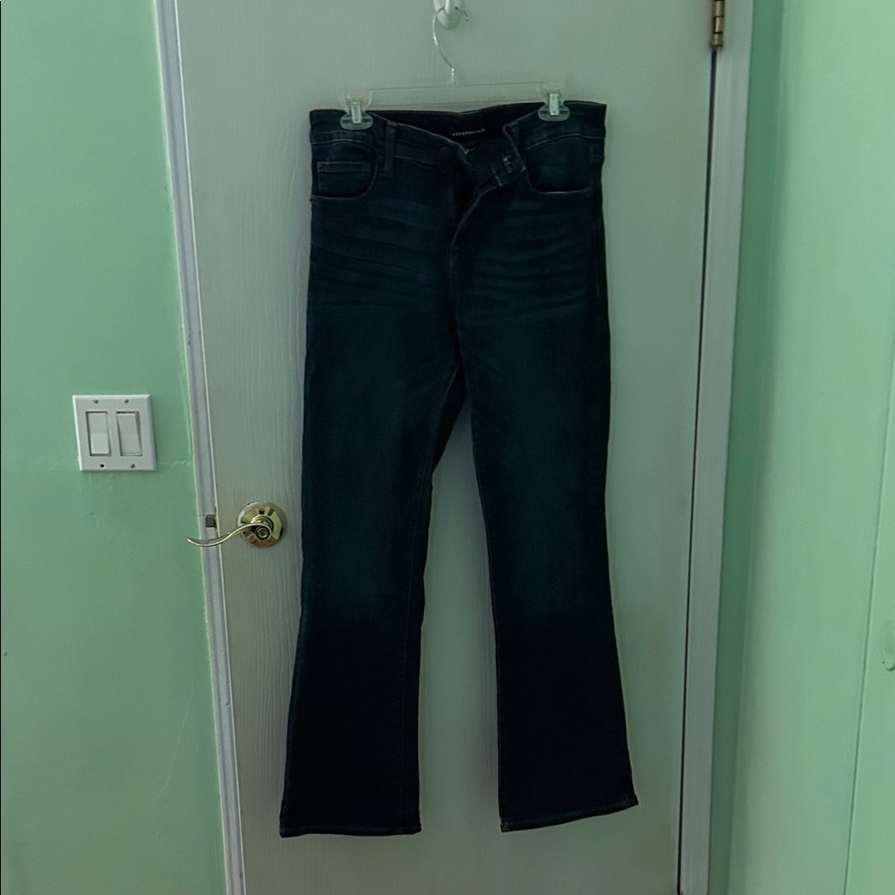 Aeropostale Women's Boot Cut Jeans - Dark Blue